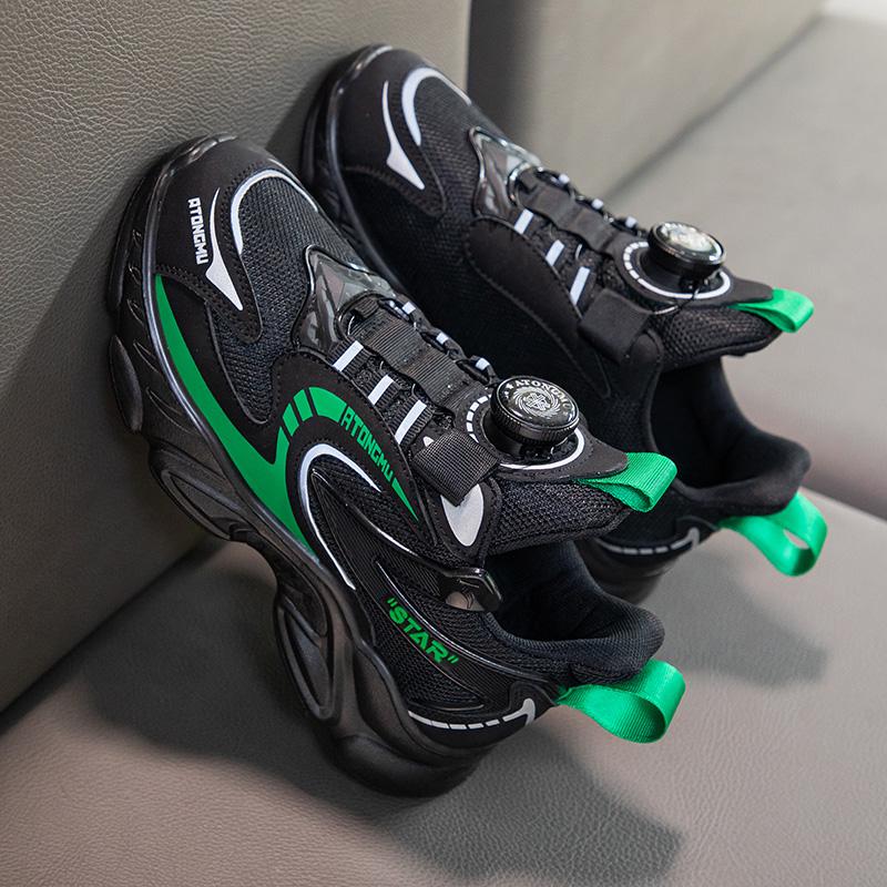 Large Size Children's Anti Slip Wear-resistant Fashionable Sports and Leisure Shoes Student Shoes Children's Shoes Father's Shoes