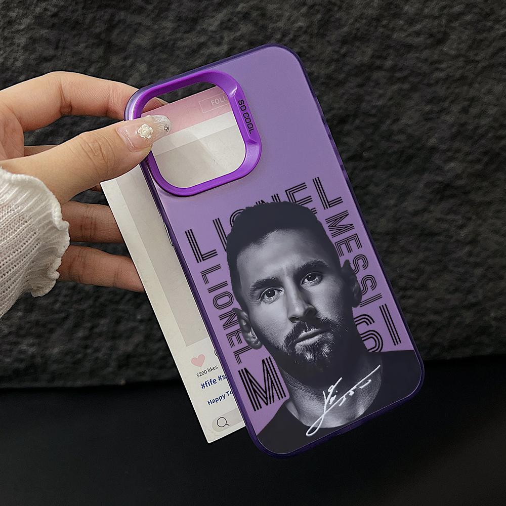 Hot Messies Yamals Phone Case for Samsung Galaxy S26 S25 Edge S24 S23 S22 S21 FE S20 Ultra Plus 5G Colorful Silver Hard Cover