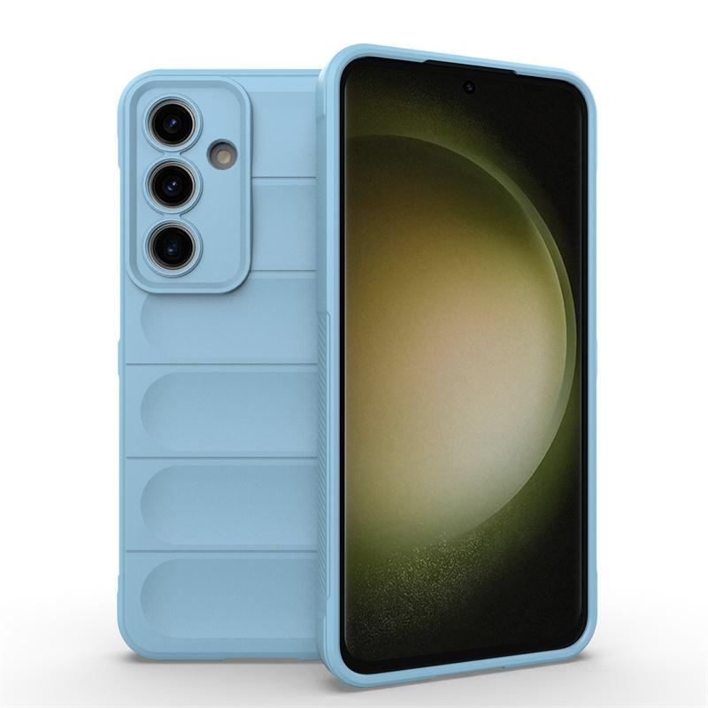 Soft Skin Feeling Silicone Case for Samsung Galaxy S24 FE S23 Ultra Plus Protective Cover Fundas Coque