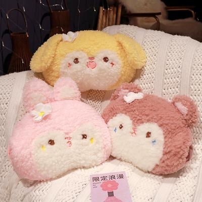 Cute Girl Hand Warmer Throw Pillow Autumn And Winter Office Can Intervene In Nap Pillow Plush Pillow Lunch Break Artifact