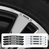 4Pcs Aluminum Wheel Stickers Decals for Mazda 3 6 CX-3 CX-5 CX-8 F CX-30 MX-5 Sport Car Rim Badge Decor Exterior Accessories