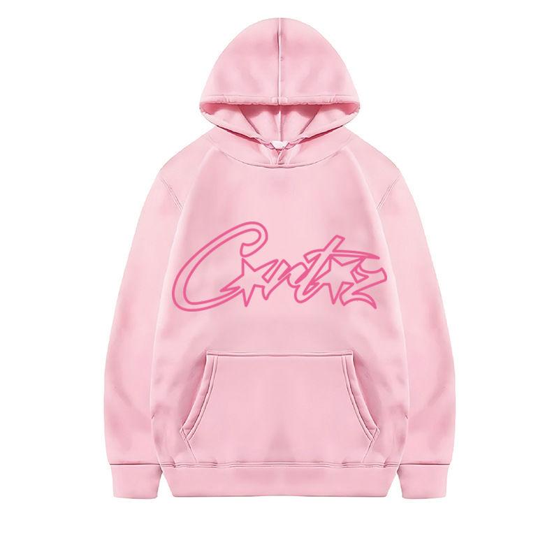 

Sweater 2024 New Cortoz Line Draft English Star Hoodie Men and Women Lazy Loose Versatile New Goods 3XL