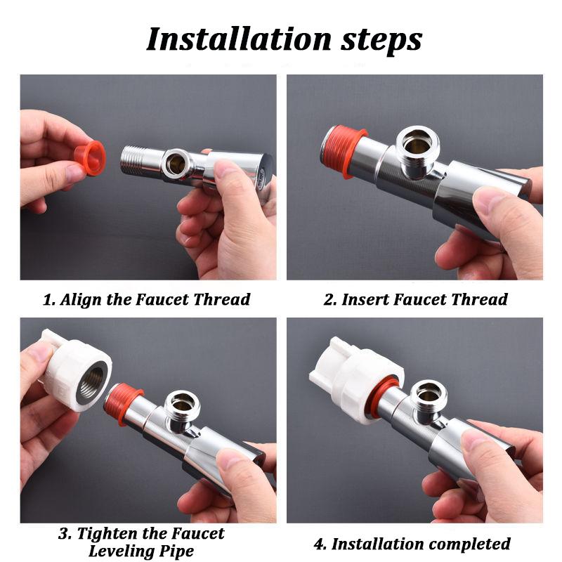 400Pcs Silicone Faucet Leak-proof Sealing Gasket Pipe Triangle Valve Washer Tap Hose Prevent Dripping   Leakage Plug Teflon Ta
