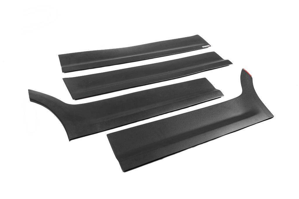 Set of Moldings and Arch Extensions 1 Door, Short Base for Volkswagen Caddy 2010-2015