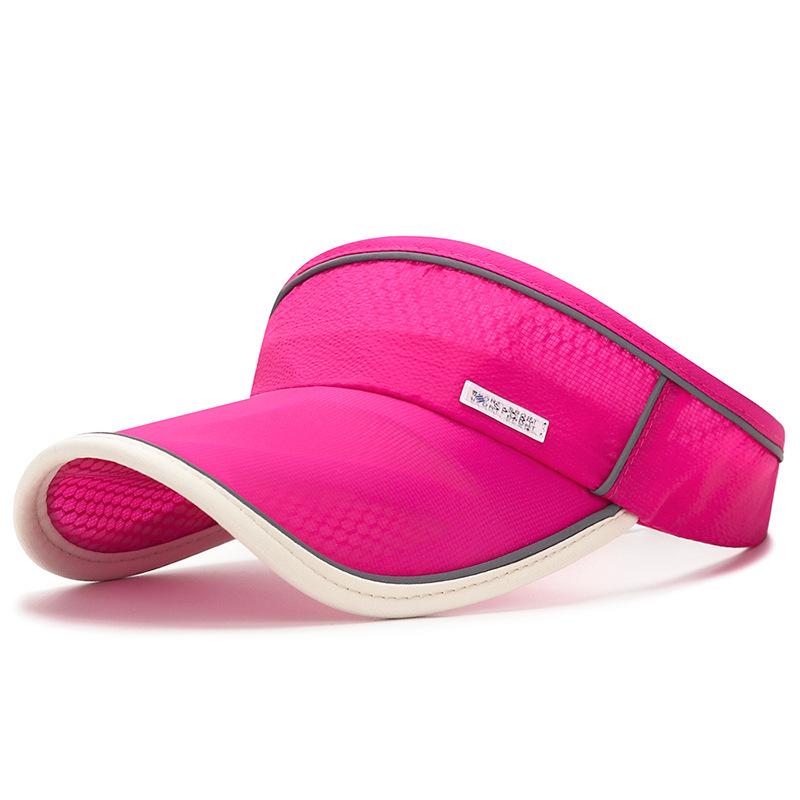 Sun Protection Open-top Hat for Women, Summer Running Exercise, Extended Brim Outdoor Quick-drying Breathable Hat