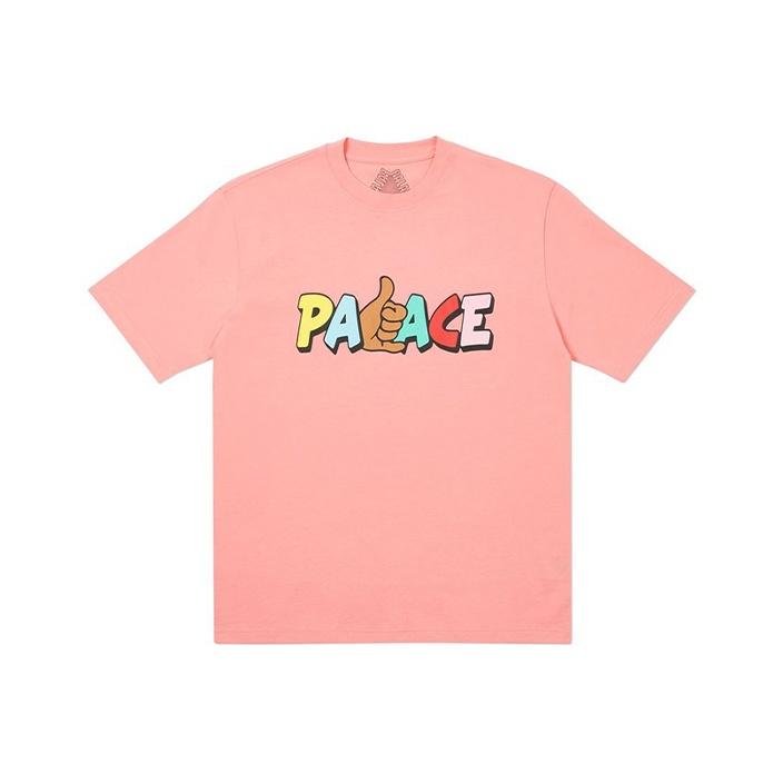 Футболка Palace Shitfaced Shaka Розовые топы унисекс P19TS147 S