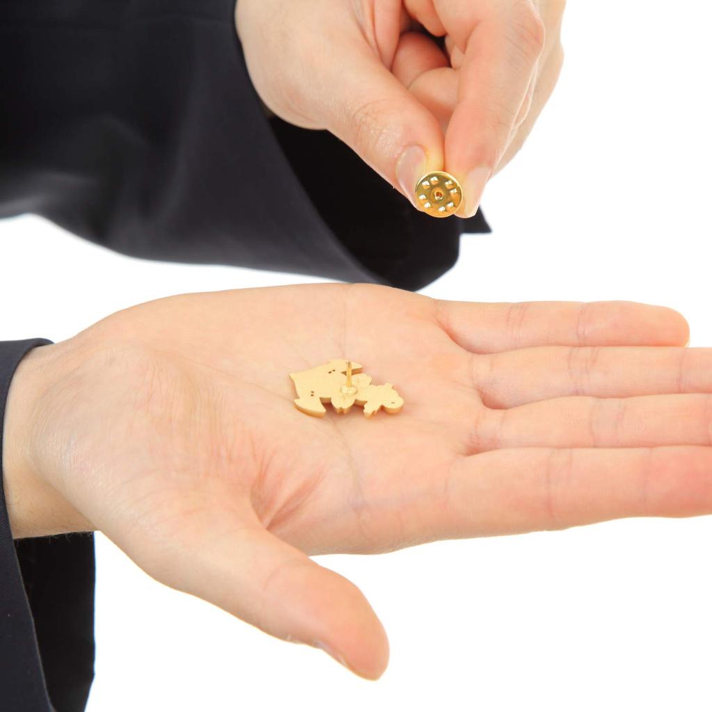 Don Flyee Imperial Japanese Navy Cherry Blossom Anchor Design Naval Insignia Pin with Butterfly C0039 Clutch, Alloy, Gift,