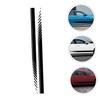 POPETPOP Car Side Sticker, Hood Van Decoration, Universal Sport Racing Stripe, Vehicle Wrap, PVC Black