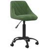 Day and Night - Day and Night Dark Green Velvet Office Chair