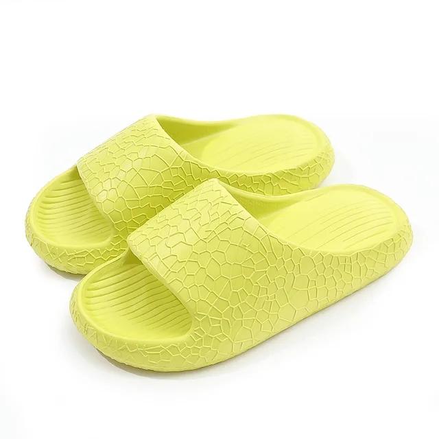 fashion Fashion Summer Women's Platform Slippers Soft Sole Eva Cloud  Sandals Woman Non Slip Bathroom Home Slides Light Beach Flip Flops