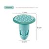 Anti-Odor Floor Drain Core, Universal for Bathrooms, Insect-Proof Hair Filter, Anti-Odor Device for Drain Pipes, Sealing Cover