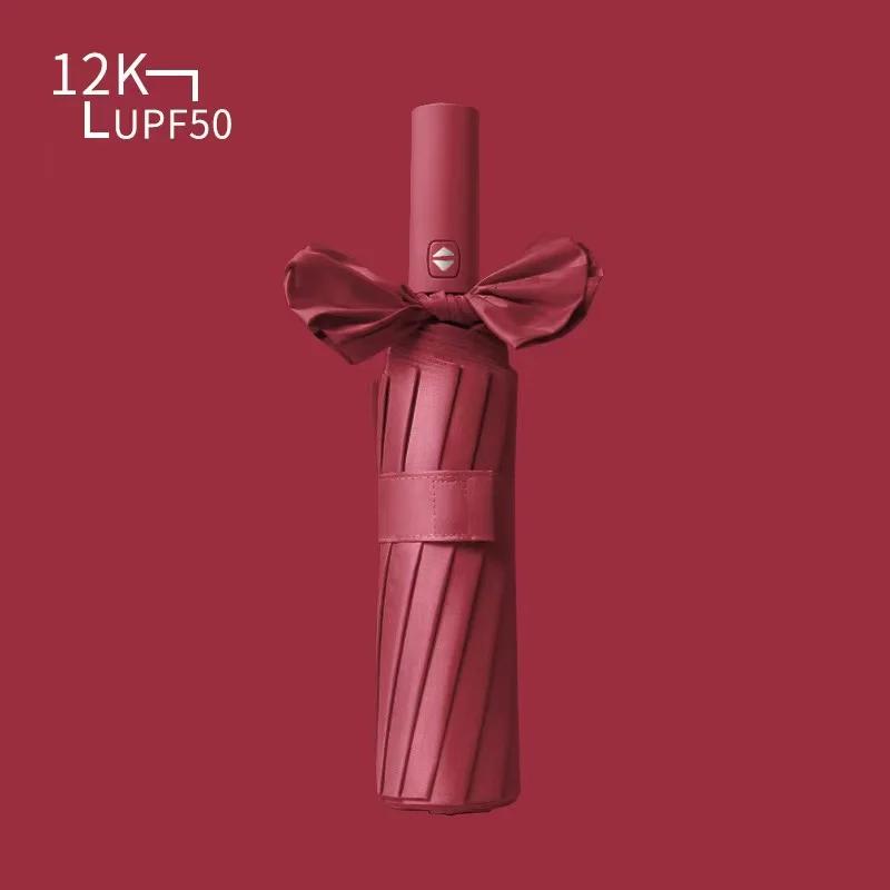 24-Bone Umbrella - Multiple Stay Protected in Any Weather with This Fully AutomaticColors Available