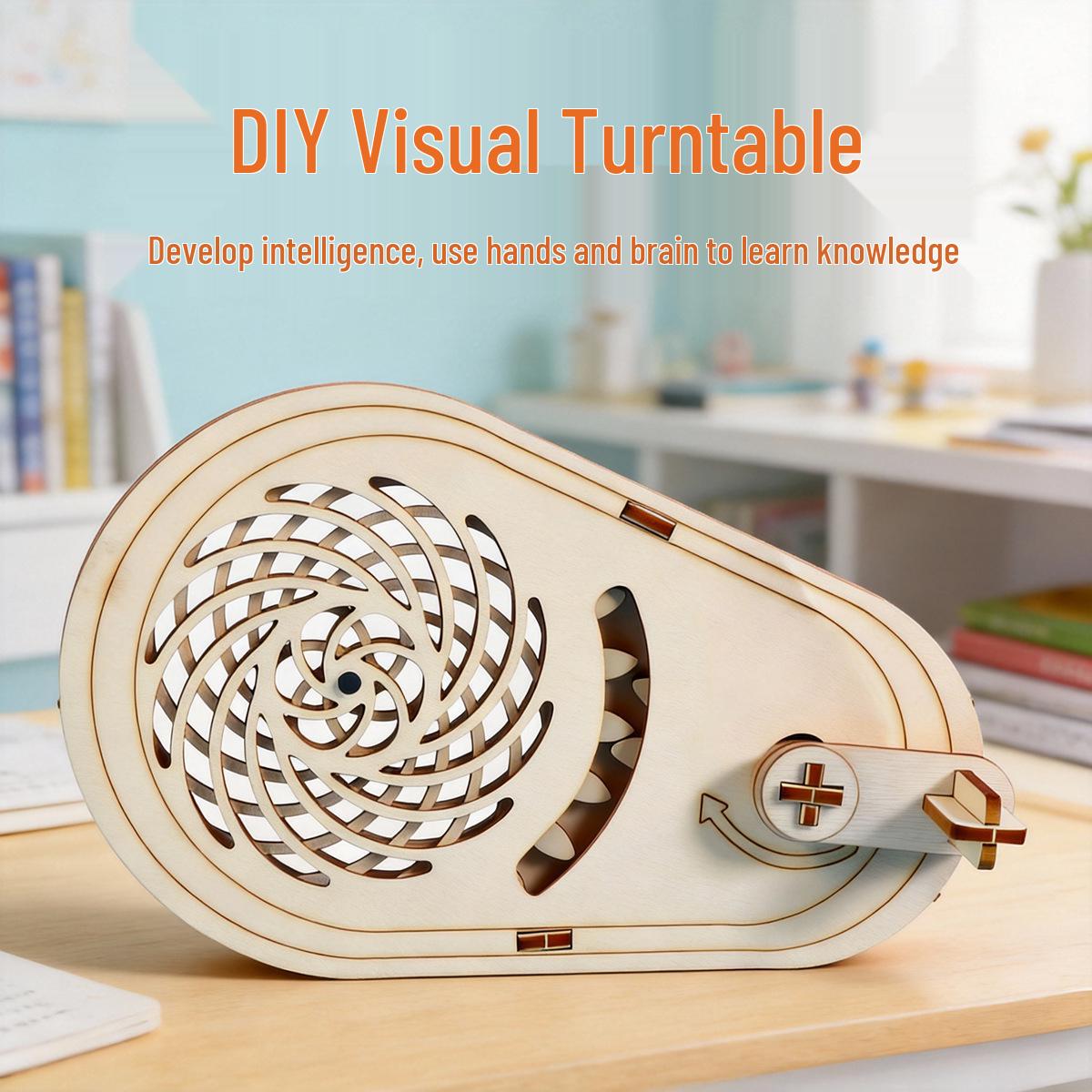 

3D Illusion Gear Turntable Science Kit for Students See Details Page