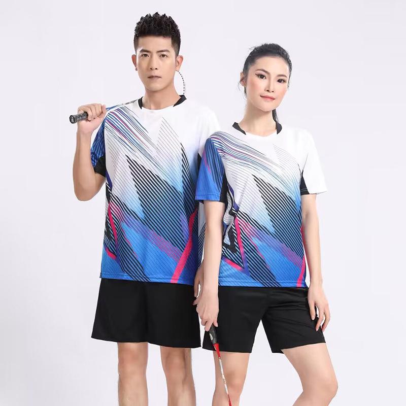 Men's & Women's Quick-Dry Table Tennis and Badminton Jersey Set