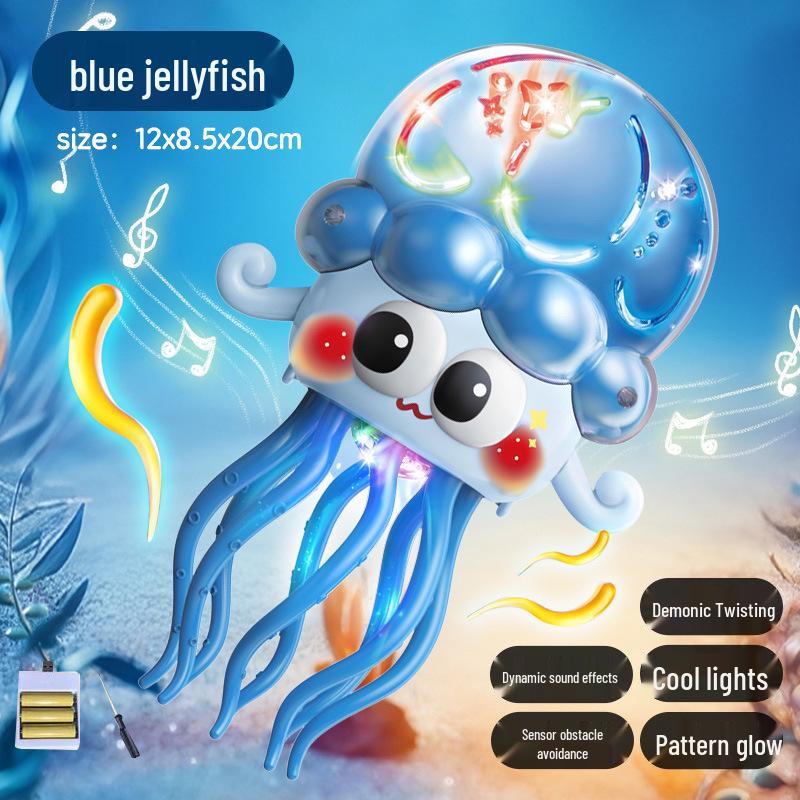 Electric Dancing Octopus Music Light Jellyfish Toy for Kids