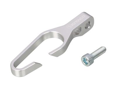 Kitaco 569-9010160 Brake Hose Guide Type 2 (Silver), Universal, Sold As 1 Piece, Aluminum Anodized Finish