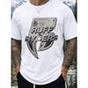 Men's Graphic T-Shirt - Loose Fit Crew Neck Short Sleeve, All-Season Casual Wear for  Everyday Outfits, Machine Washable Comfortable Apparel