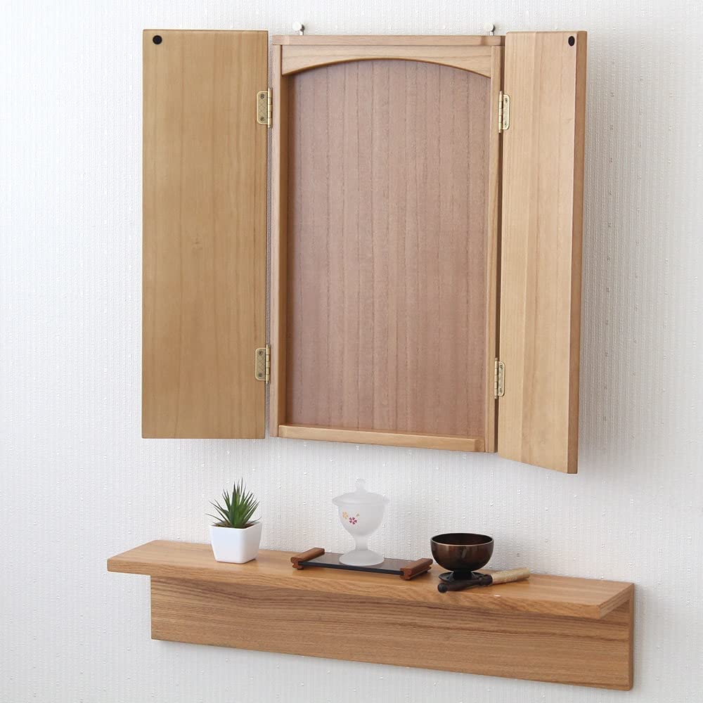 Soka Gakkai Wall Hanging Buddhist Altar Air Light Color Ultra Light Buddhist Altar New Member New Life SGI Shaped Wood Not [Special Available]