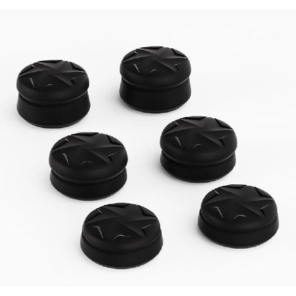 PlayVital 3 Height Armor Thumbs Cushion Caps Thumb Grips for ps5, for ps4, Thumbstick Grip Cover for Xbox Core Wireless Controller, Thumb Grip Caps