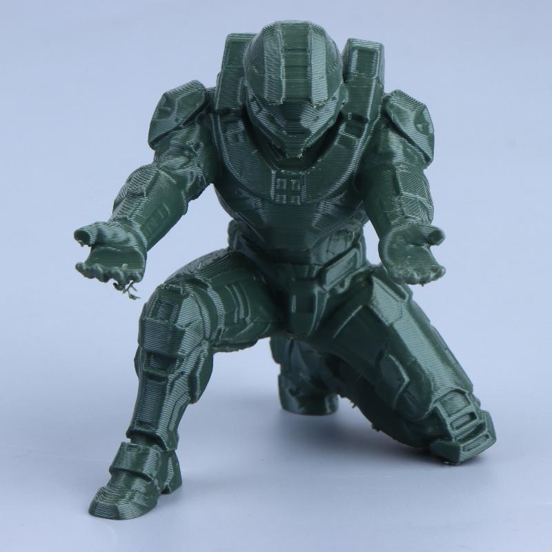 3D Printed Pen Holder, Cool Tech Soldier Pen Stand, Creative Desktop Decoration Storage, Stylish Stationery Display Decoration