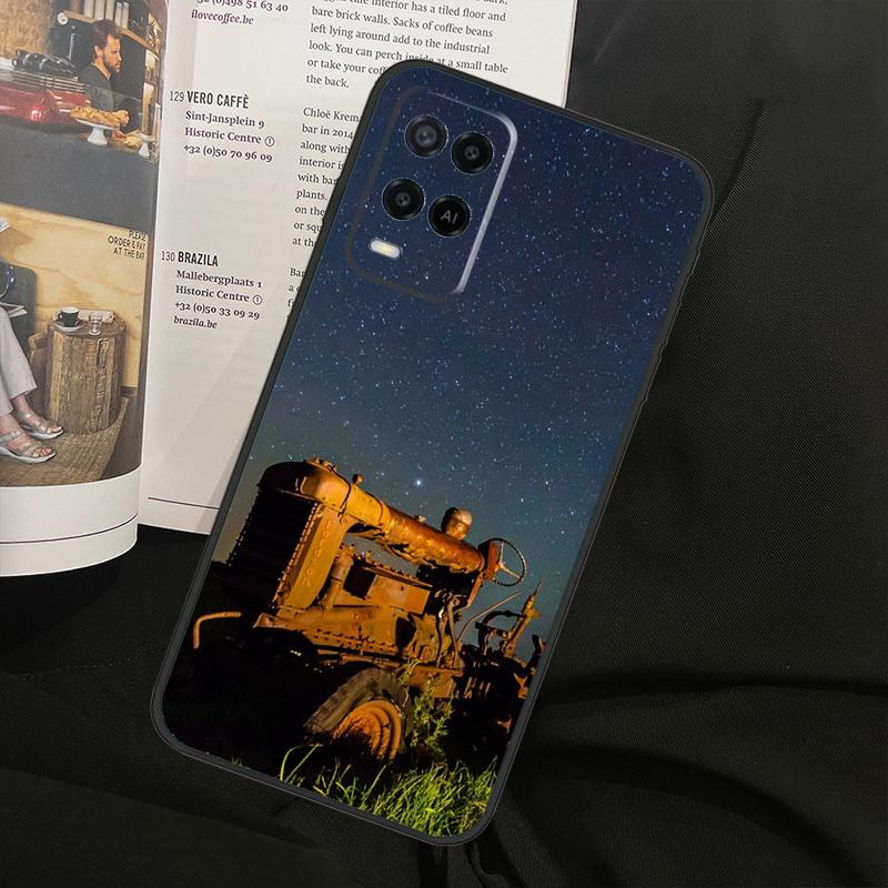 Farm Vehicle Tractor For Oppo A38 A18 A58 A78 A98 A79 A40 A60 A80 A16 A76 A96 A15 A74 A94 A54 A77 A17 Phone Case