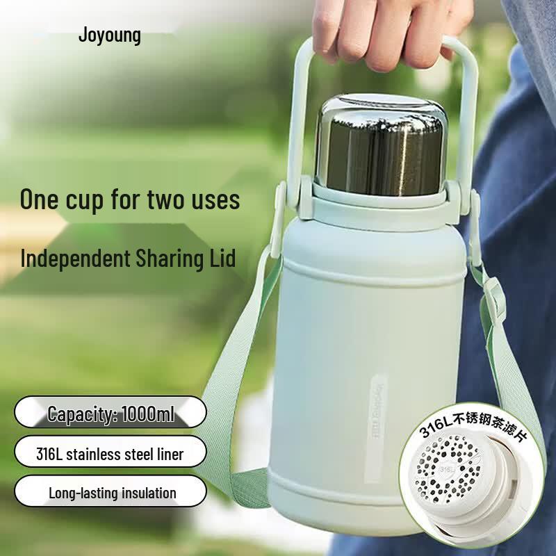 Joyoung 316L Stainless Steel Large Capacity Vacuum Flask