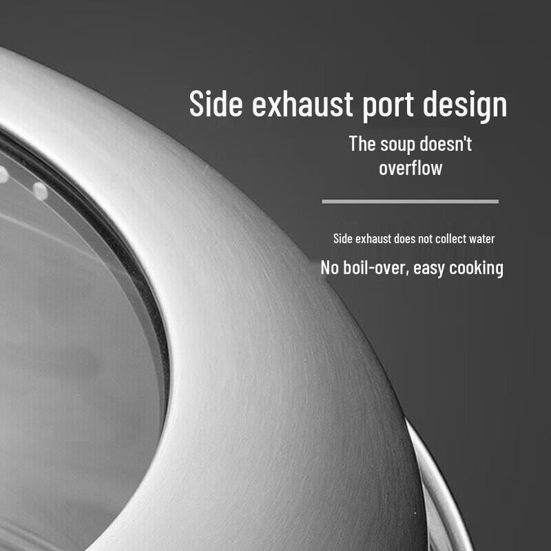 SUPOR 28cm 3-Layer 304 Stainless Steel Steamer Pot