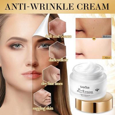 Bienengift Anti-Falten Gesichtscreme Straffende Lifting Anti Aging Nährende Feuchtigkeitsspendende Aufhellende Reparatur Gesichtscreme Hautpflege