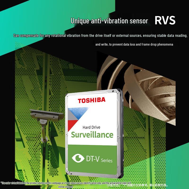Toshiba 2TB 5400RPM SATA Surveillance Hard Drive