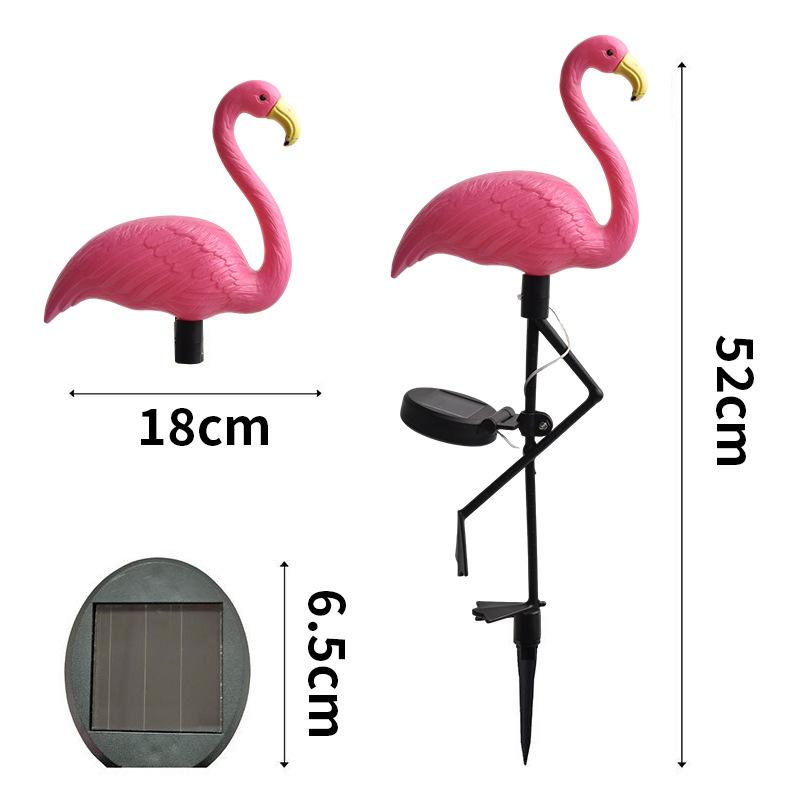 

JYL TS/087,Blow Molding One To Three Flamingo Solar Stake Light for Outdoor Garden Home Decor Lamp One Size свежего воздуха