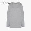 EditionE+ 2026 Spring Relaxed Fit Long-Staple Cotton T-Shirt