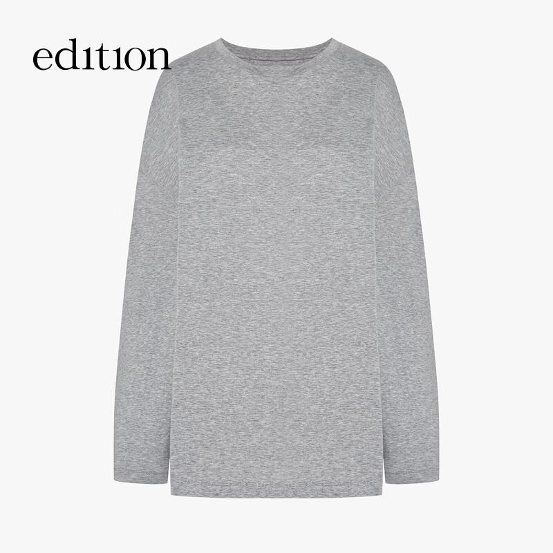 EditionE+ 2026 Spring Relaxed Fit Long-Staple Cotton T-Shirt