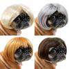 Pet Wig Dog Wig  Funny Pet Wig Halloween Pet Accessories Curly Hair Straight Hair Cat Wig It Can Be DIY Trimmed Pet Supplies