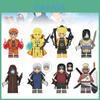 Blocos de Construção Ninja Naruto Brinquedo Plástico ABS Tipo Grânulo Pequeno 1-38 Peças