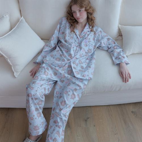 [Muse Mood] 80-Count High-Density Cotton Meringue Cookie Pajamas [Shipped from Korea] 100% Authentic