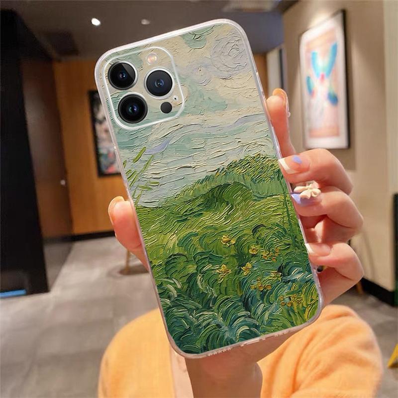 Vincent Van Gogh Art Phone Case For iPhone 17 Pro Max Air 16 15 14 13 Pro Max 15 16 Pro 15Plus