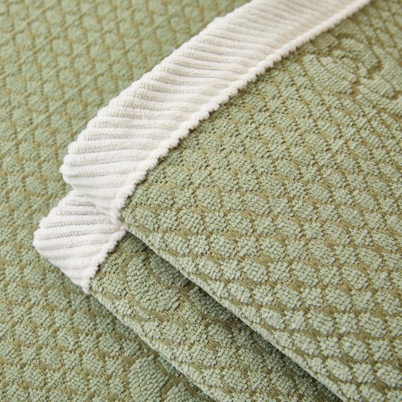 Sofa Cushion Chenille Modern Simple Jacquard Sofa Cushion Four Seasons Universal Non-Slip Leather Cover Cover Cloth