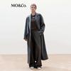 MO&Co. Women's Double-faced Wool Long Coat MBE4OVC012