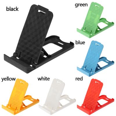 Mini Support Universel Réglable pour Téléphone Portable Mini Support Pliant en Plastique pour Bureau Support Cellulaire Pour iPhone Samsung Huawei Xiaomi