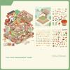 Plus Size Landscape Stickers Food Series Visual Stacking Sticker  Children Gift