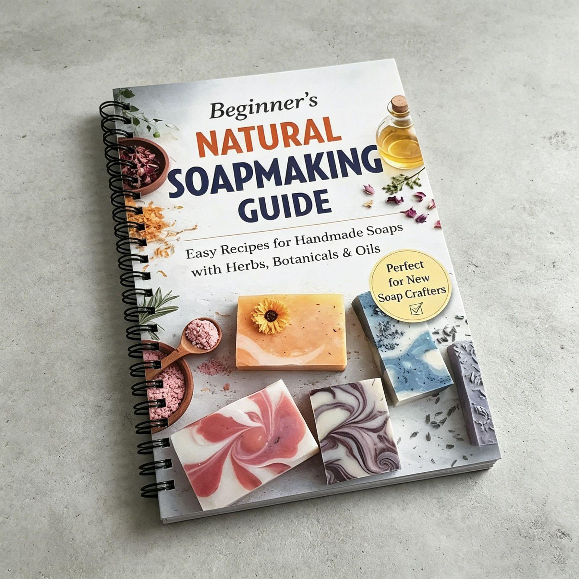 Beginner s Natural Soapmaking Guide Notebook