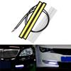 1/2PCS DC 12V 17cm Blue Super Bright LED Car COB Lights DRL Fog Driving Running Lamp Car COB LED Light Waterproof