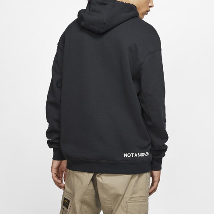 Nike Men's Sportswear NSP PO FT Graphic Pullover Hoodie Black BV4541-010