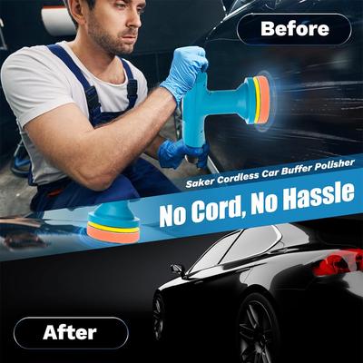 5000RPM 9 Gears 12V Adjustable Speed Vehicle Polishing Power Tools Cordless Mini Polisher Car Electric Polishing Machine