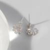 925 Silver Prue Flower Earrings W