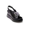 Women's Genuine Leather Wedge Heels Comfortable Stylish Sandals