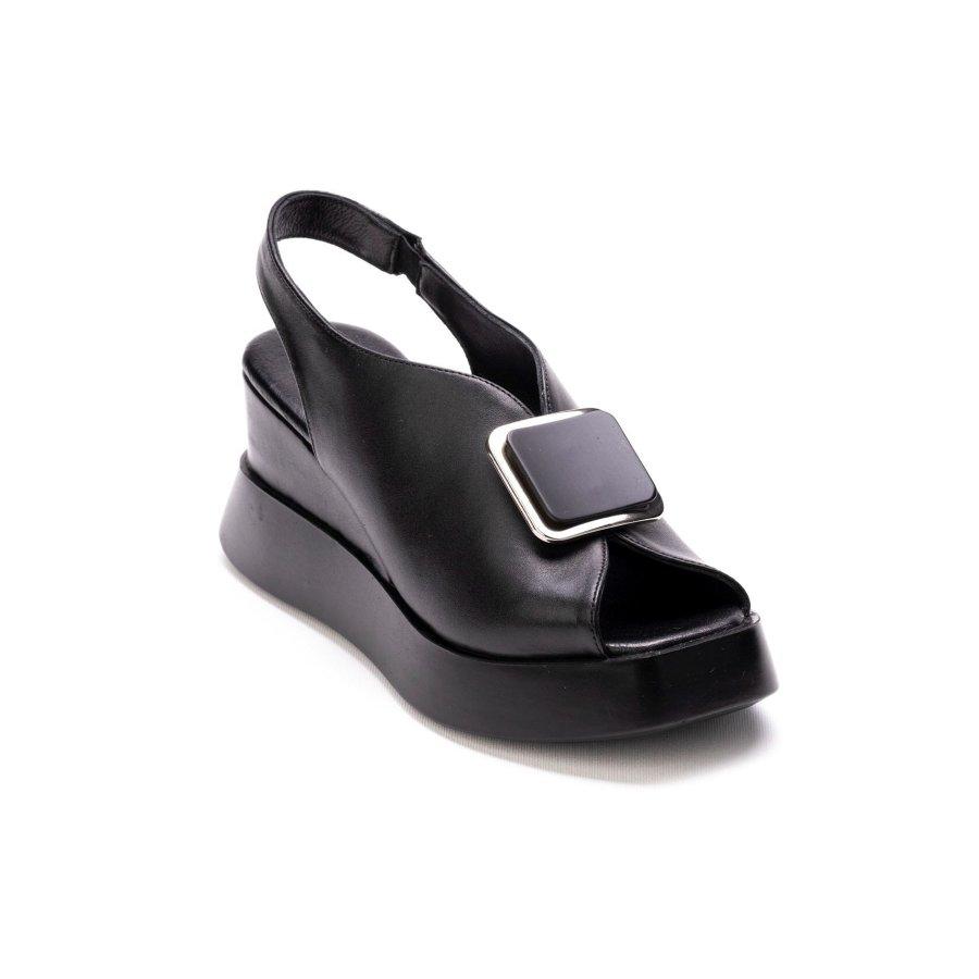 Women's Genuine Leather Wedge Heels Comfortable Stylish Sandals