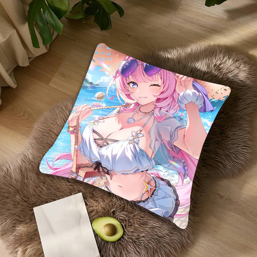 Hübsches heißes Mädchen Elysia Kissenbezug Kissenbezug Dekor Zuhause Sofawurfkissenbezüge Camping Kissenbezug Dekorationen