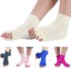 1 Pair Yoga GYM Massage Five Toe Separator Socks Foot Alignment Pain Relief
