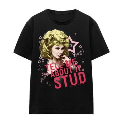 Grease Unisex Adult Tell Me About It Stud T-Shirt